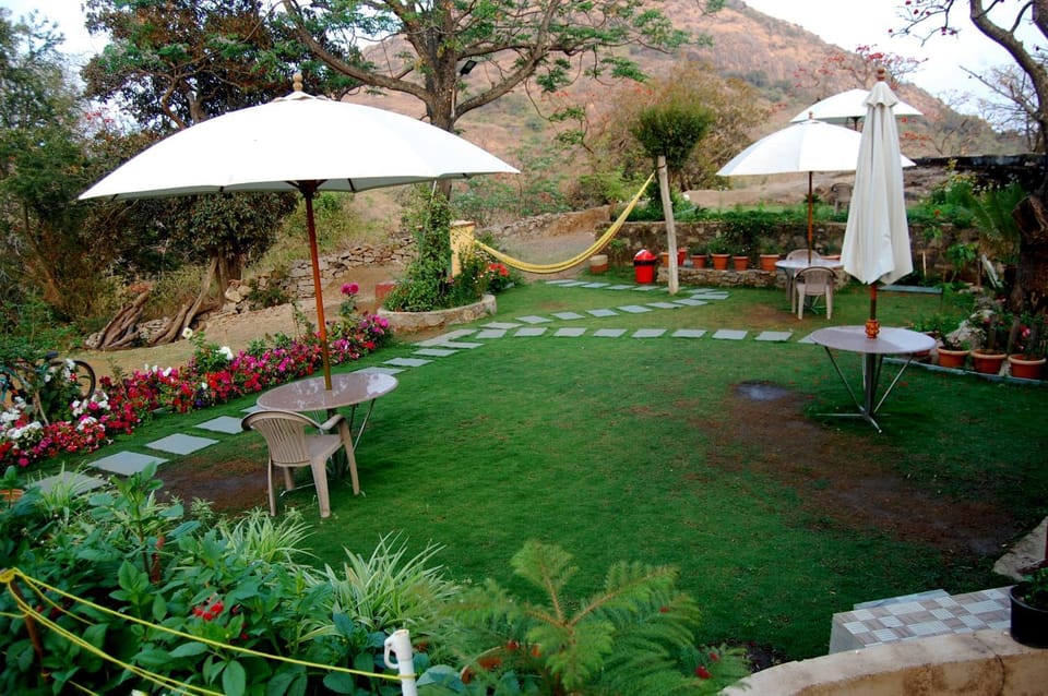 Natural landscape, Garden, Garden view, Mountain view