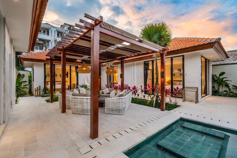 Property building, Seating area, Pool view, Swimming pool