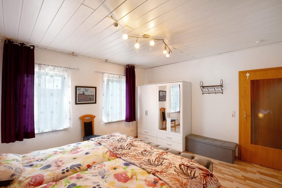 Property building, Living room, Bedroom