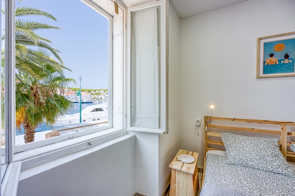 Bed, View (from property/room), Living room