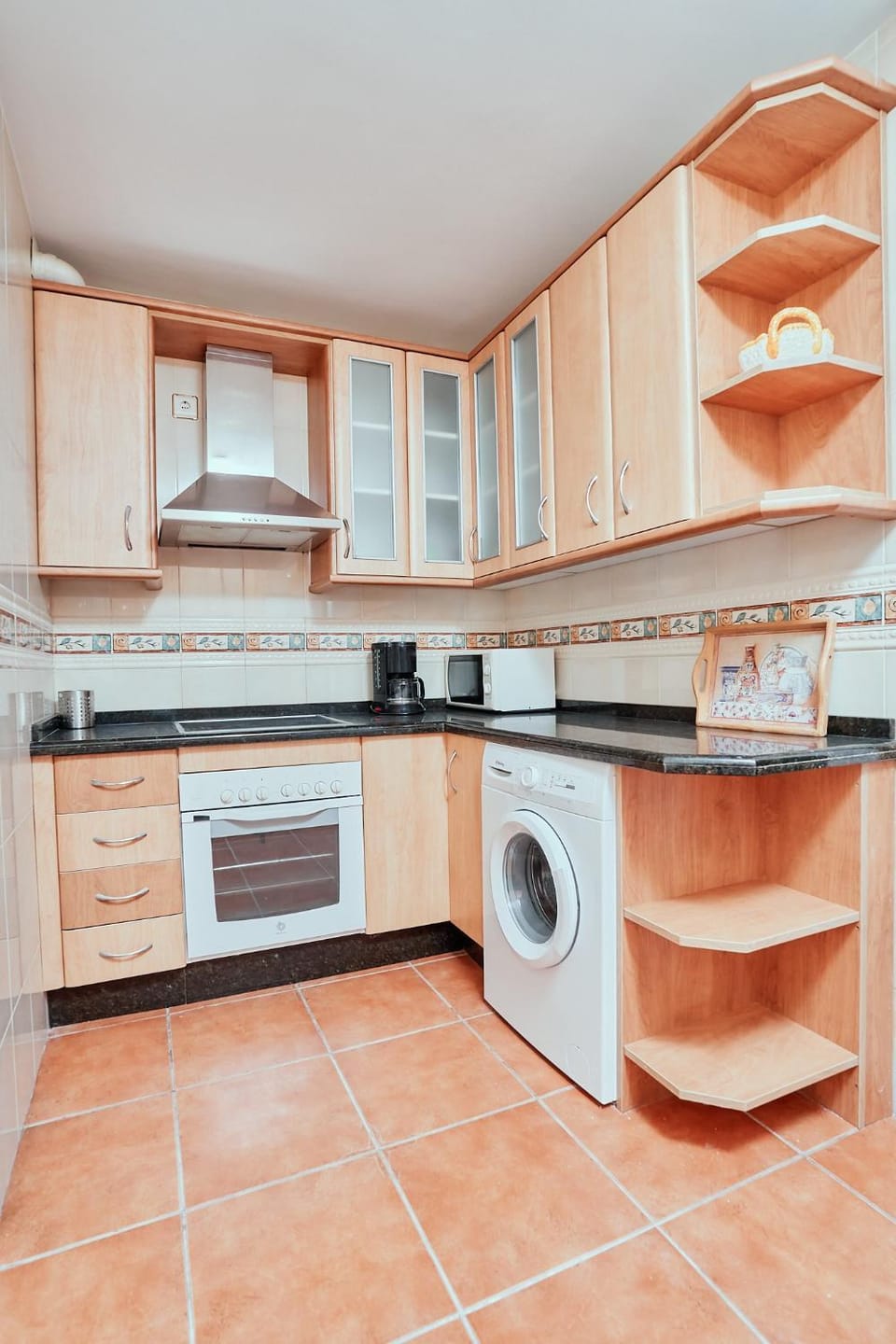 Kitchen or kitchenette, Living room