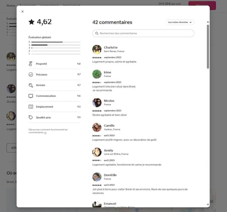 Studio cosy Apartment in Brest