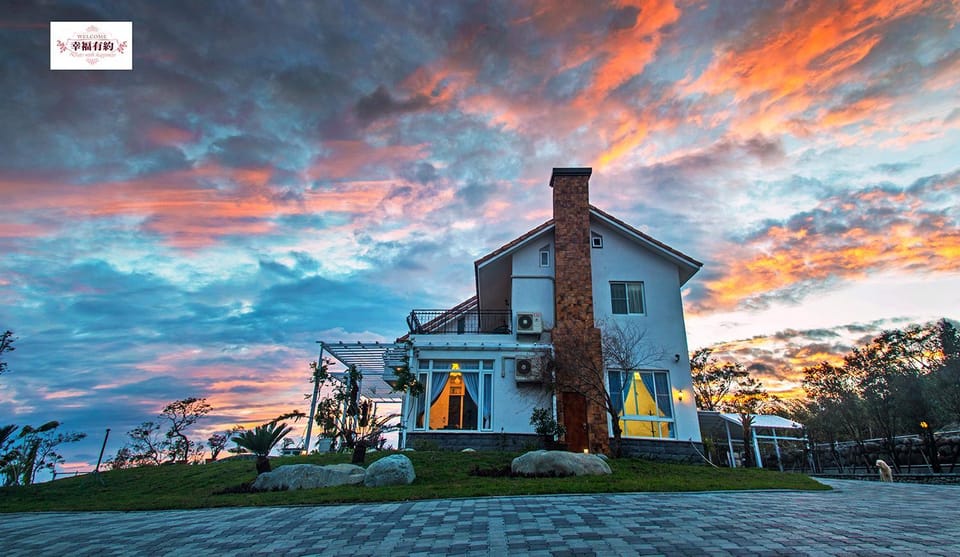 Property building, Sunset
