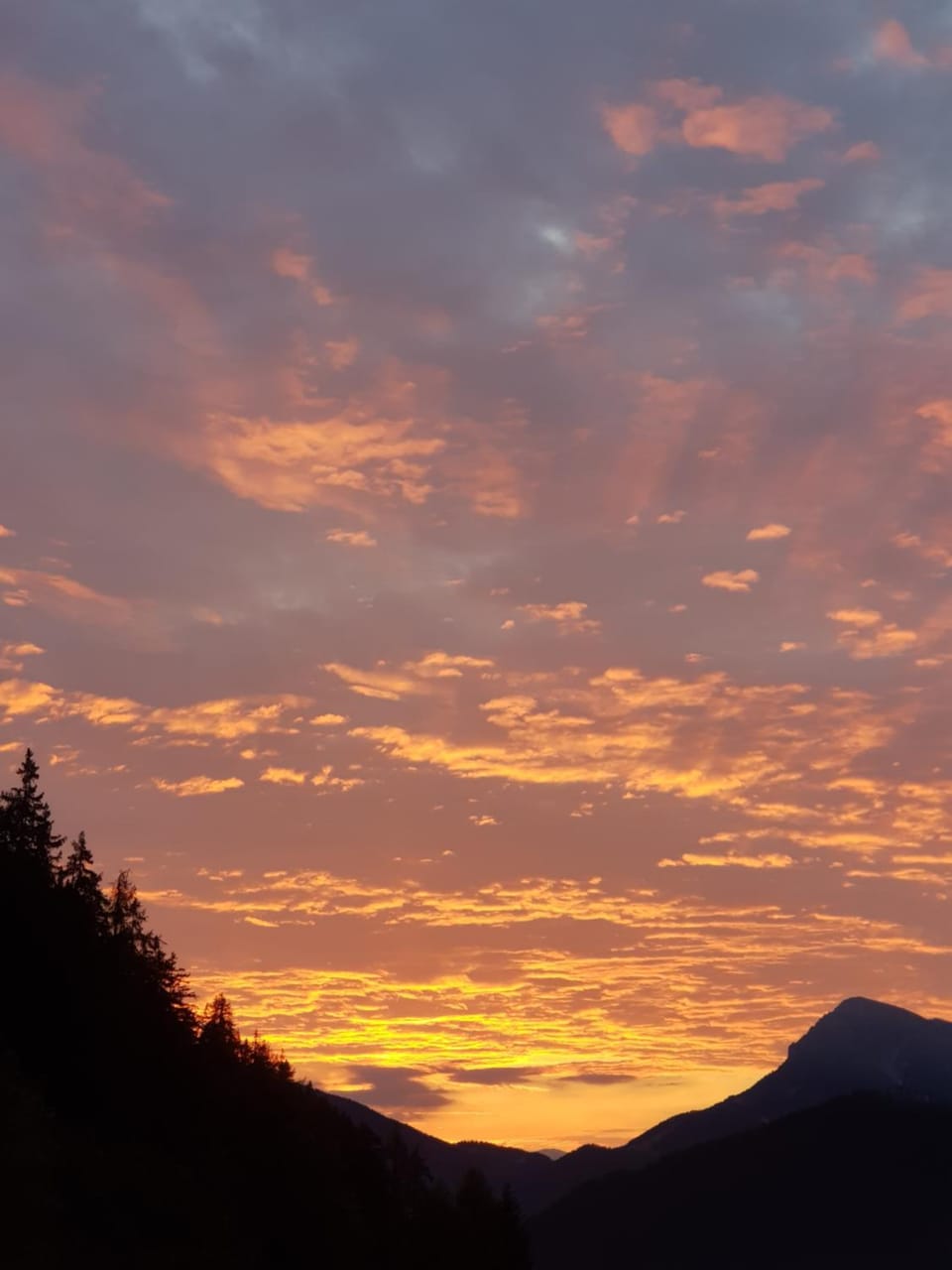 Natural landscape, Sunrise