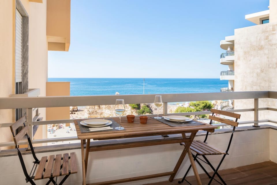 Day, Natural landscape, View (from property/room), Balcony/Terrace, Beach, Sea view