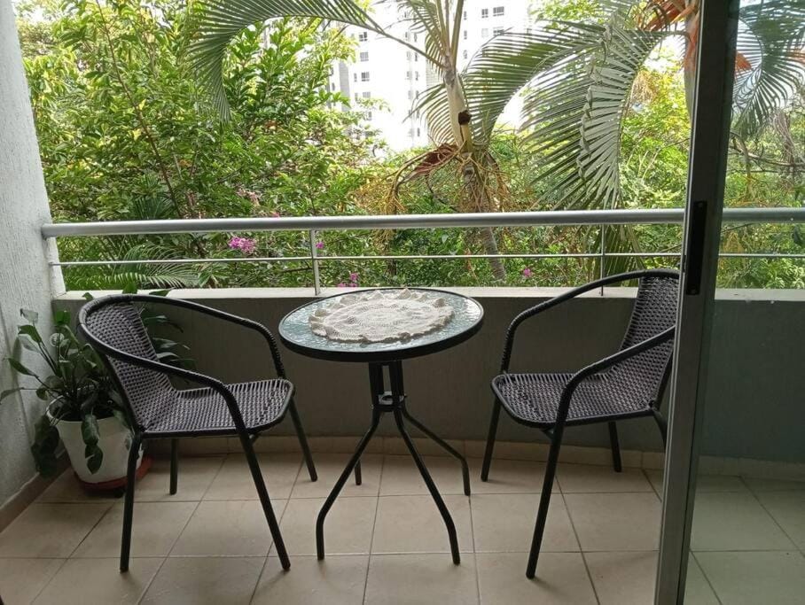 Balcony/Terrace, Garden view