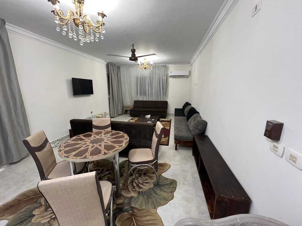 Garden view 3 BR 2 balconies in compound Apartment in Egypt