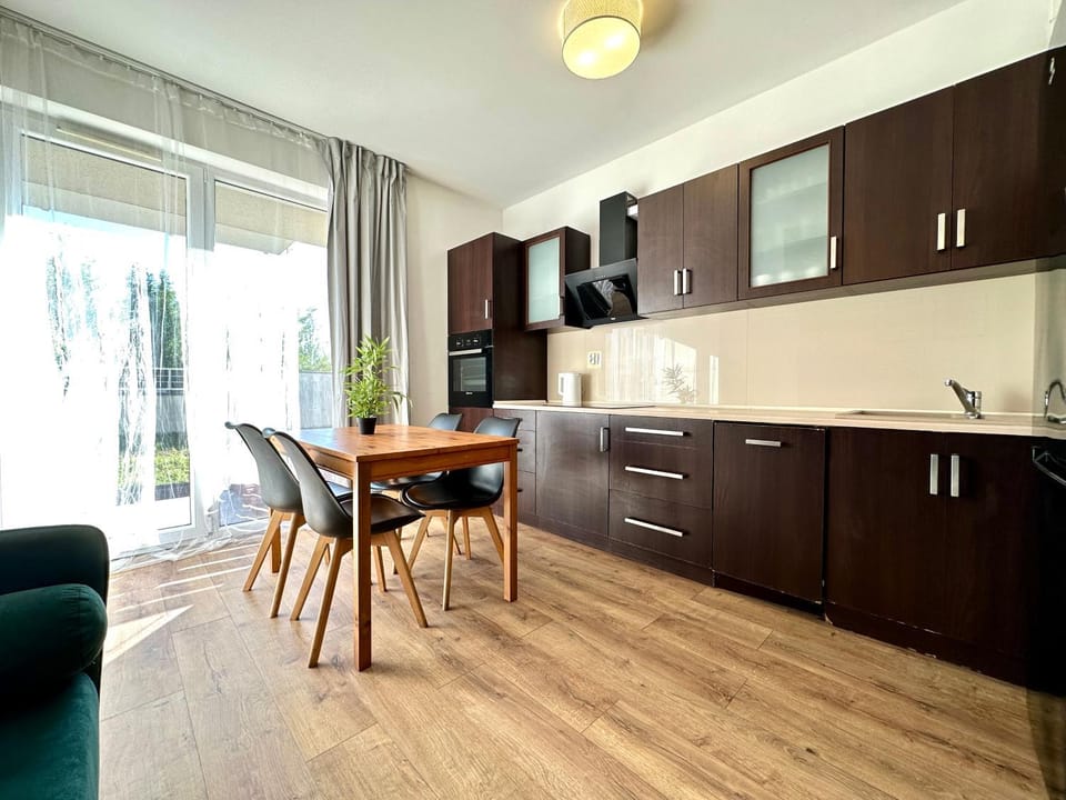 Mieszkanie z ogrodem & parking Apartment in Gdansk