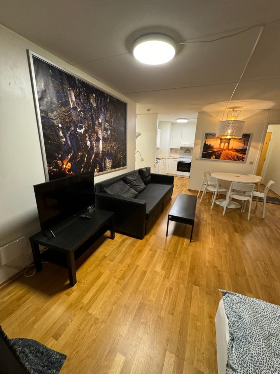 Bed, TV and multimedia, Kitchen or kitchenette, Living room, Bedroom