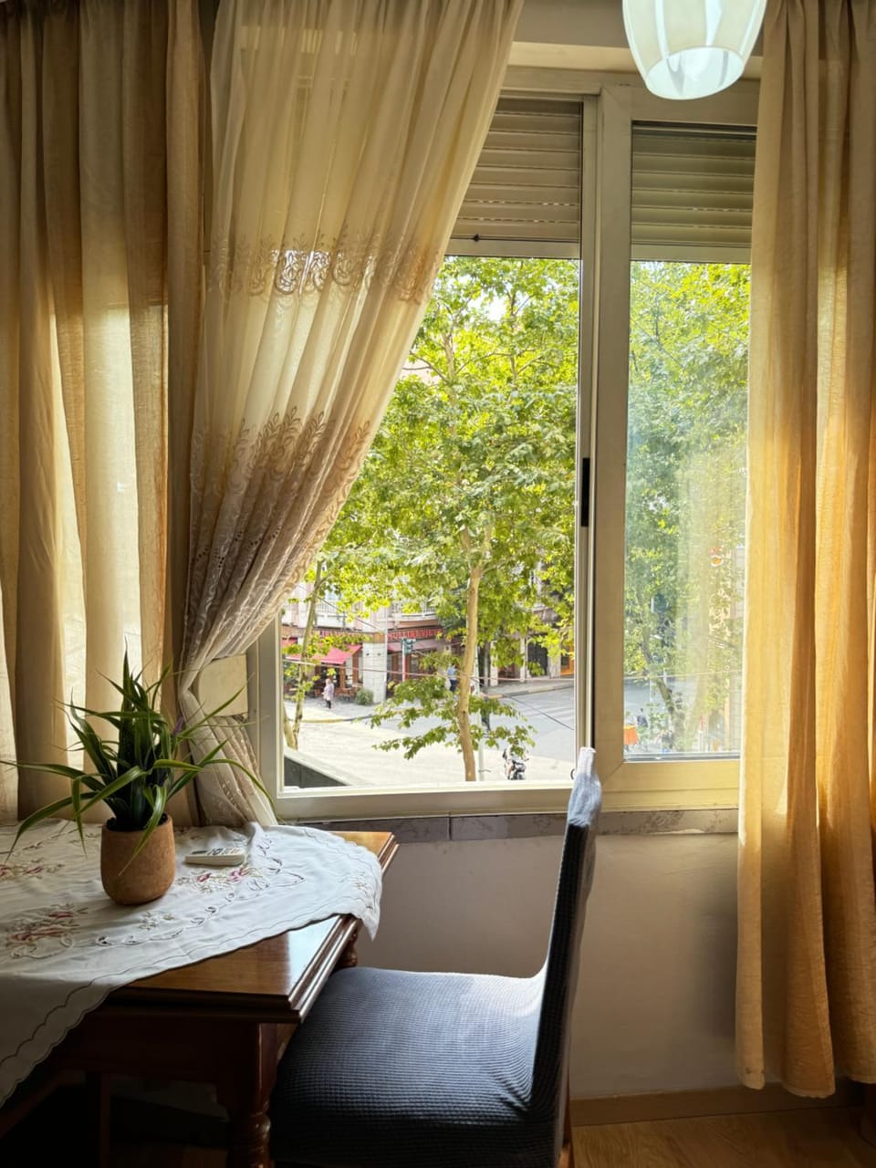 View (from property/room), Balcony/Terrace, Seating area, Dining area
