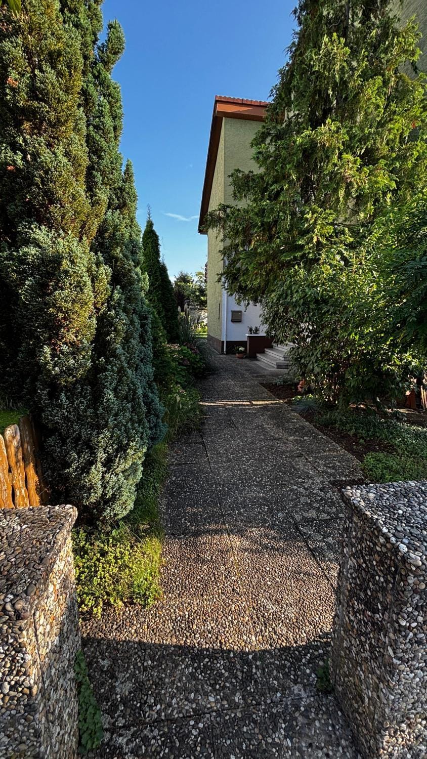Property building, Garden, Garden view