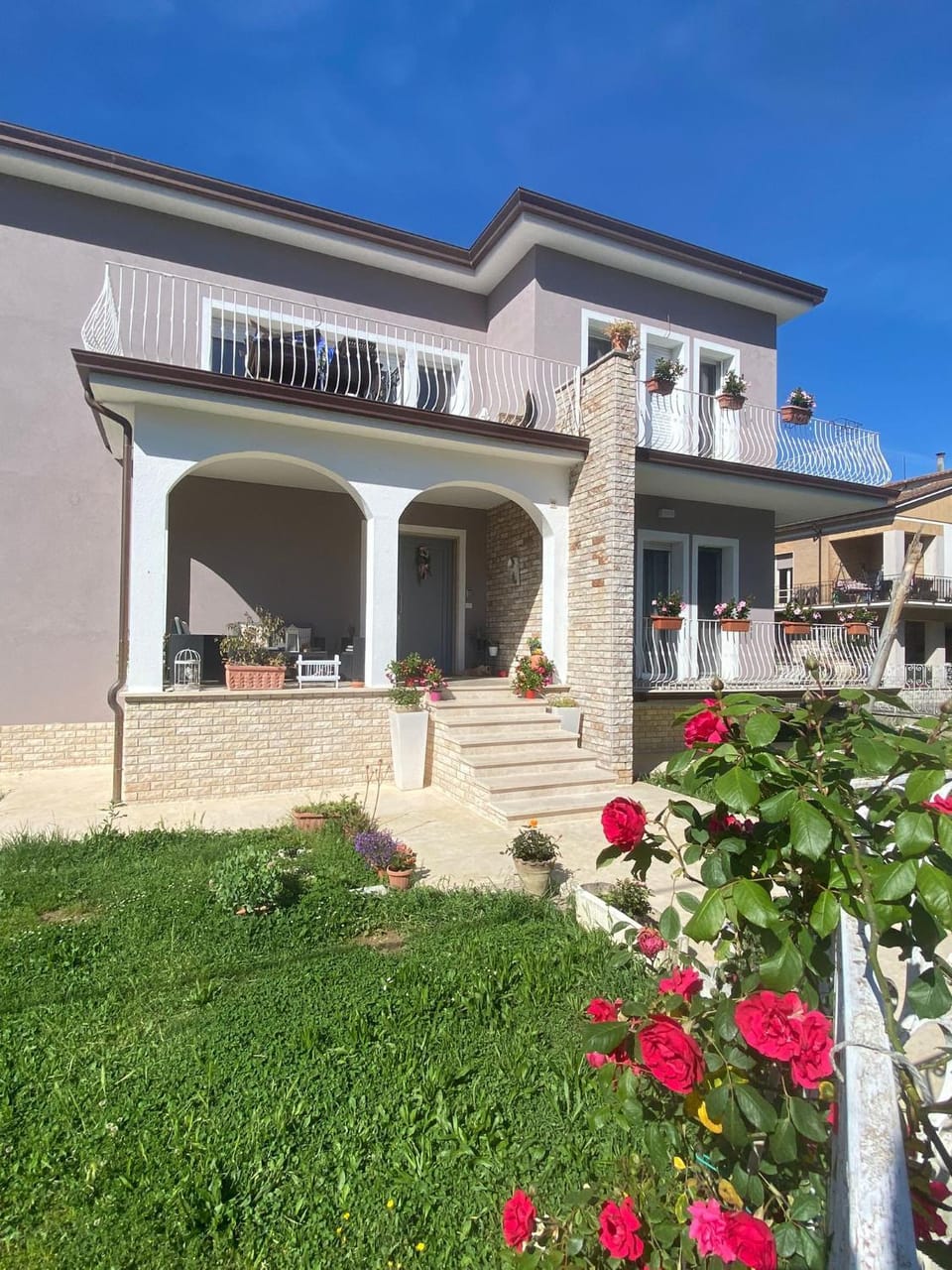 Property building, Garden