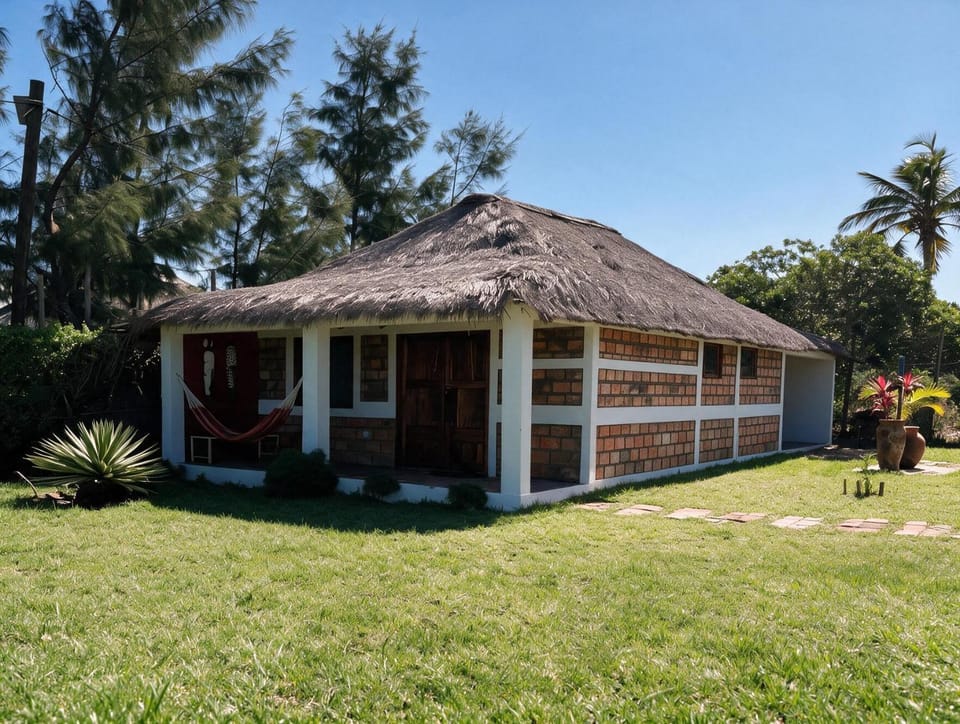 Property building, Garden view