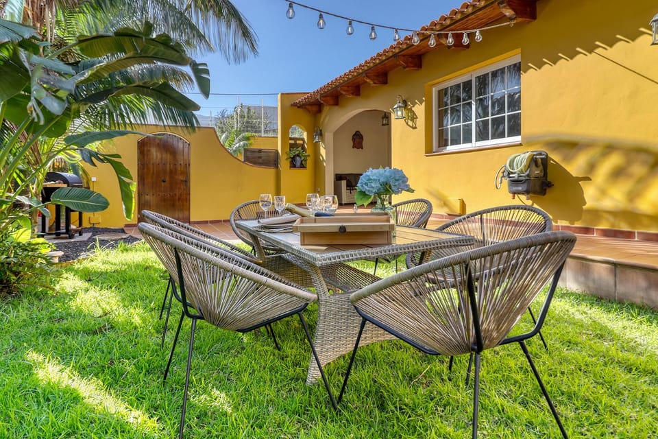 Patio, Spring, Day, Garden, Garden, Garden view