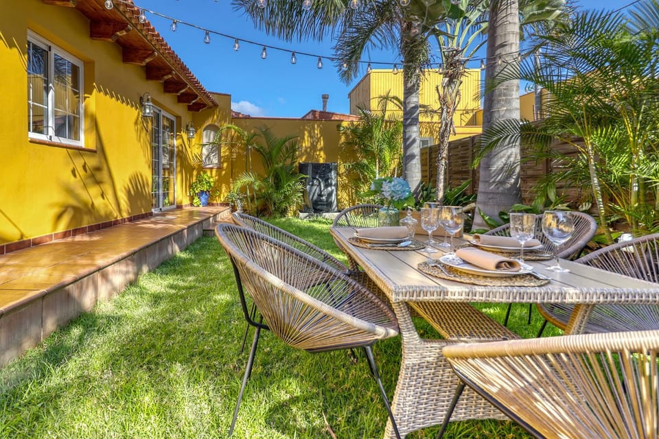 Patio, Spring, Day, Garden, Garden, Garden view