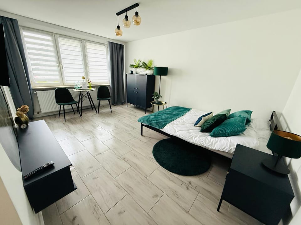Bed, TV and multimedia, Living room, Photo of the whole room, Seating area, Bedroom