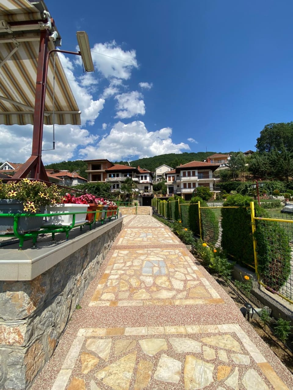 Property building, Natural landscape, Mountain view