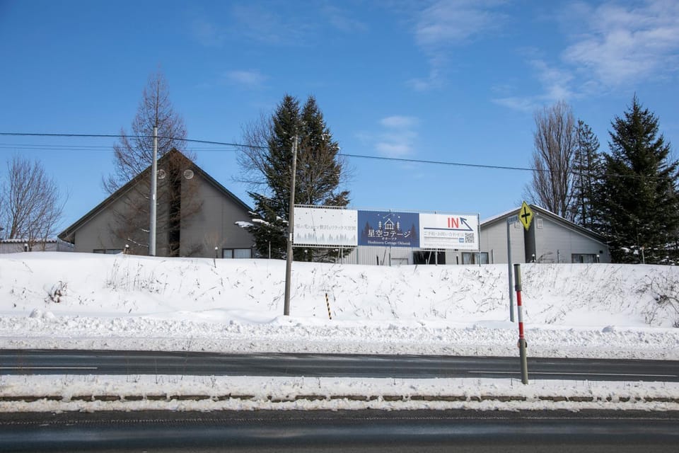 Property building, Day, Winter
