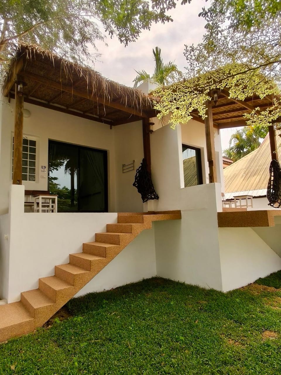 Property building, Patio, Balcony/Terrace, Garden view