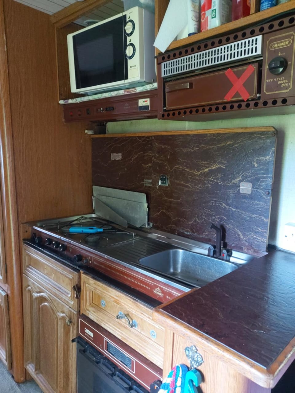 Private basic caravan Farm Stay in Brittany