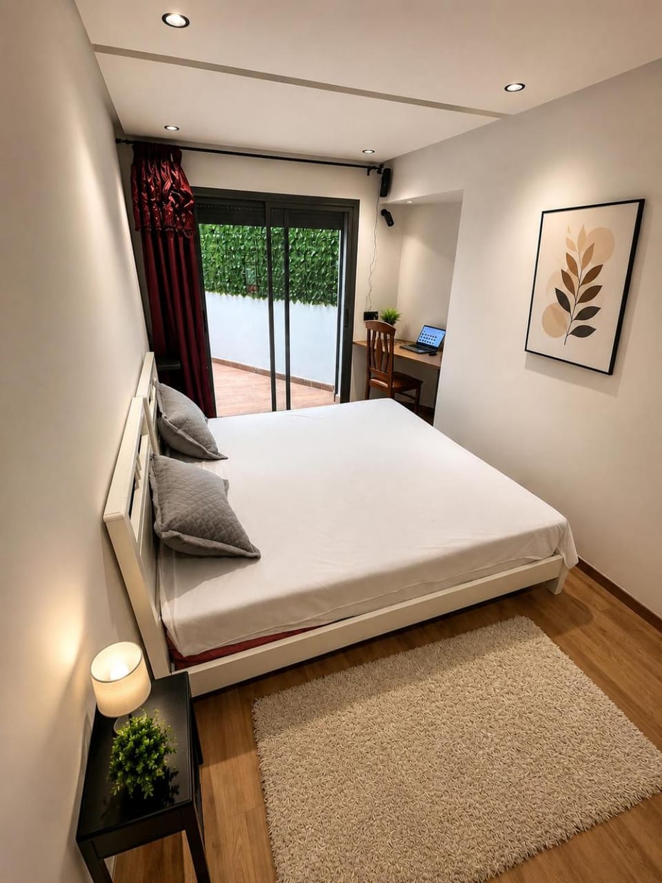 Bed, Balcony/Terrace, bunk bed