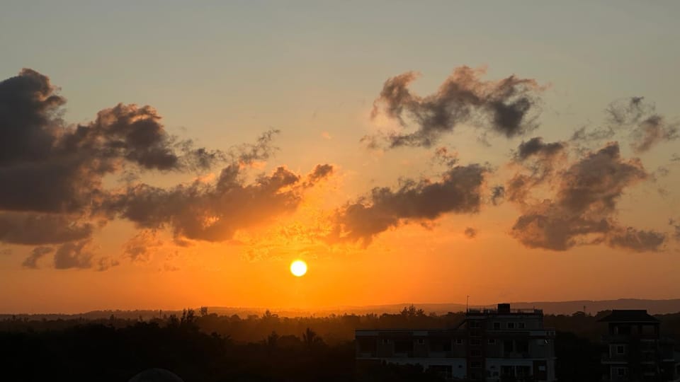 Natural landscape, Sunset
