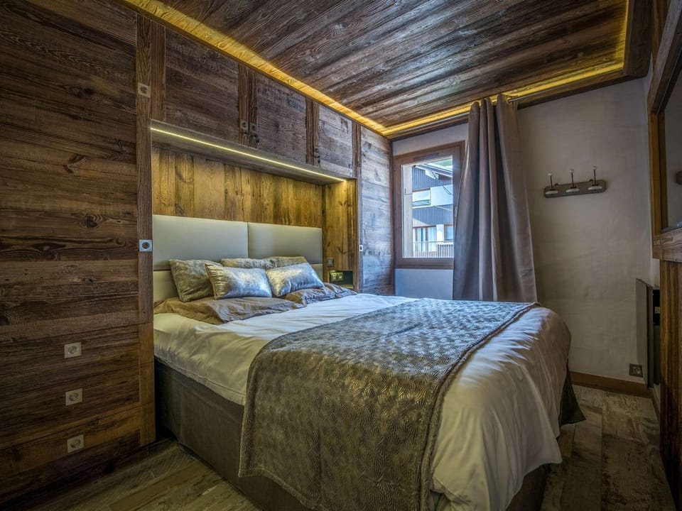 Appartement chalet 2 chambres, centre Courchevel 1850, ski à 150m, WIFI - FR-1-631-213 Apartment in Saint-Bon-Tarentaise