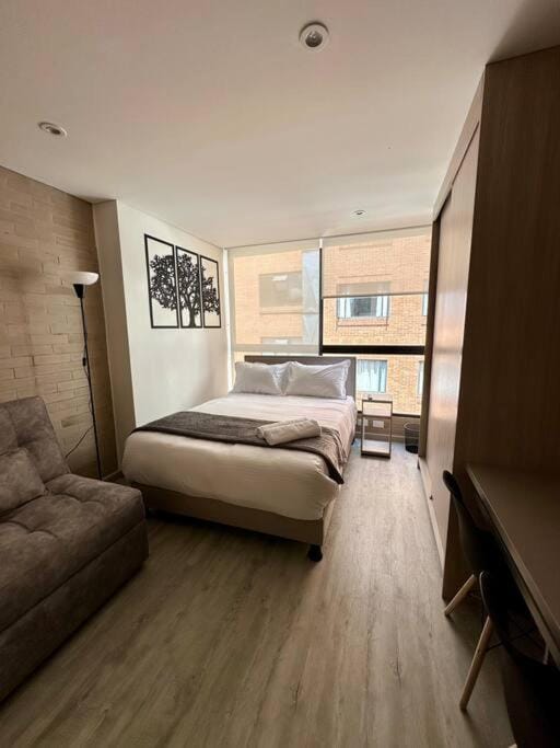 Nuevo y Chic Apartaestudio en Corferias Apartment in Bogota