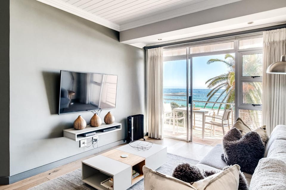 Living room, Seating area, Sea view