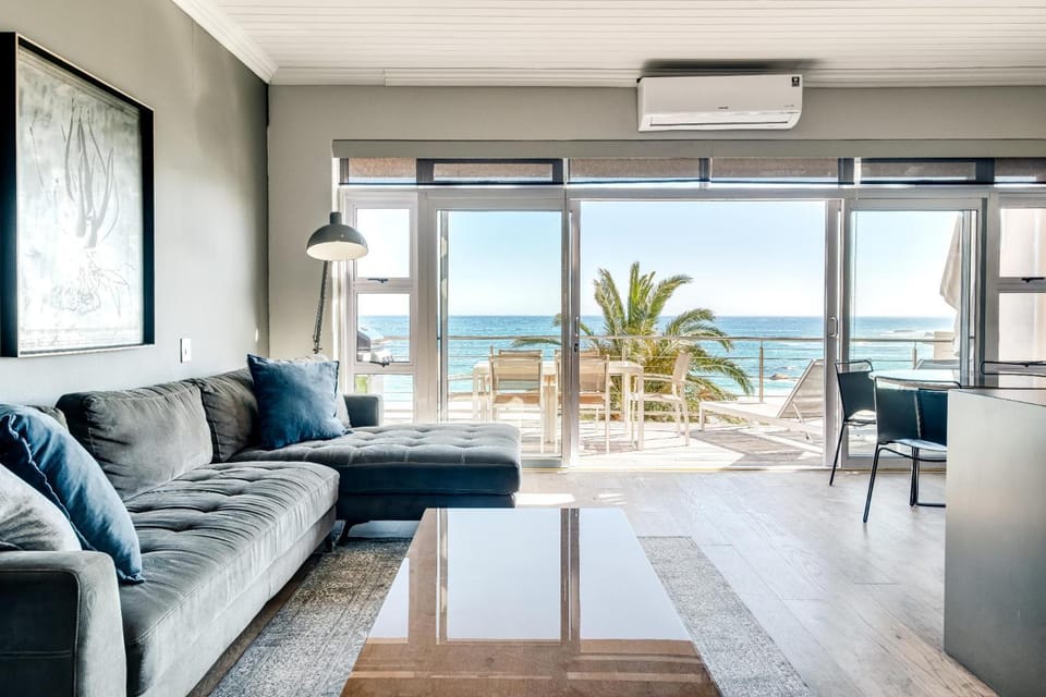 Living room, Seating area, Sea view