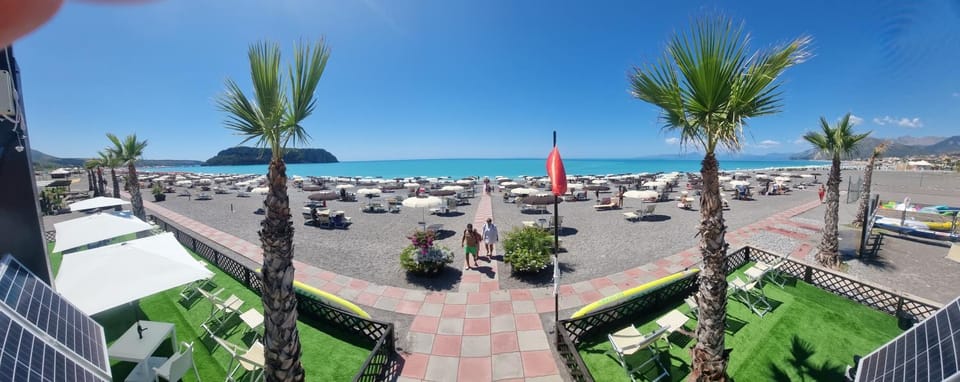 Beach, sunbed