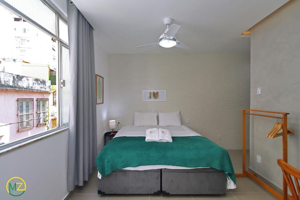 Modern and silent studio at Posto 4 in Copa Apartment in Rio de Janeiro