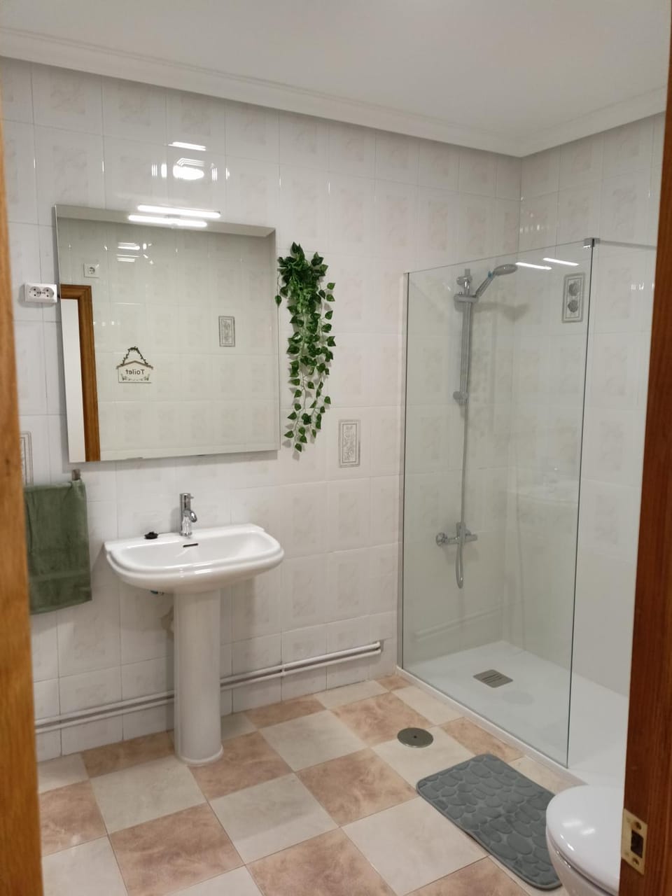 Shower, Bathroom, towels