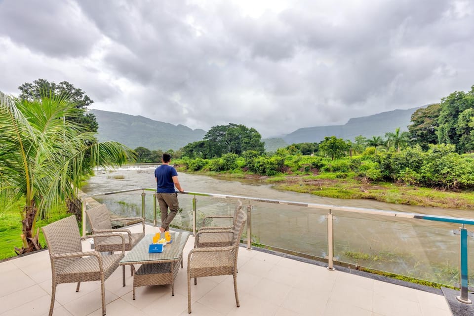 People, Natural landscape, Mountain view, River view