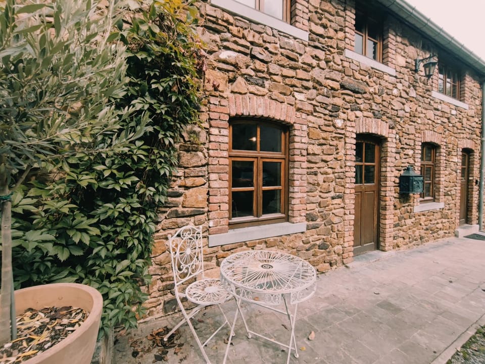 Property building, Patio, Sunrise