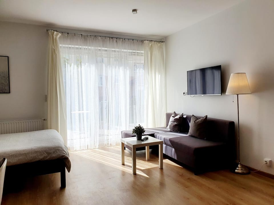 Apartament Mewa 4 z ogródkiem Apartment in Wladyslawowo
