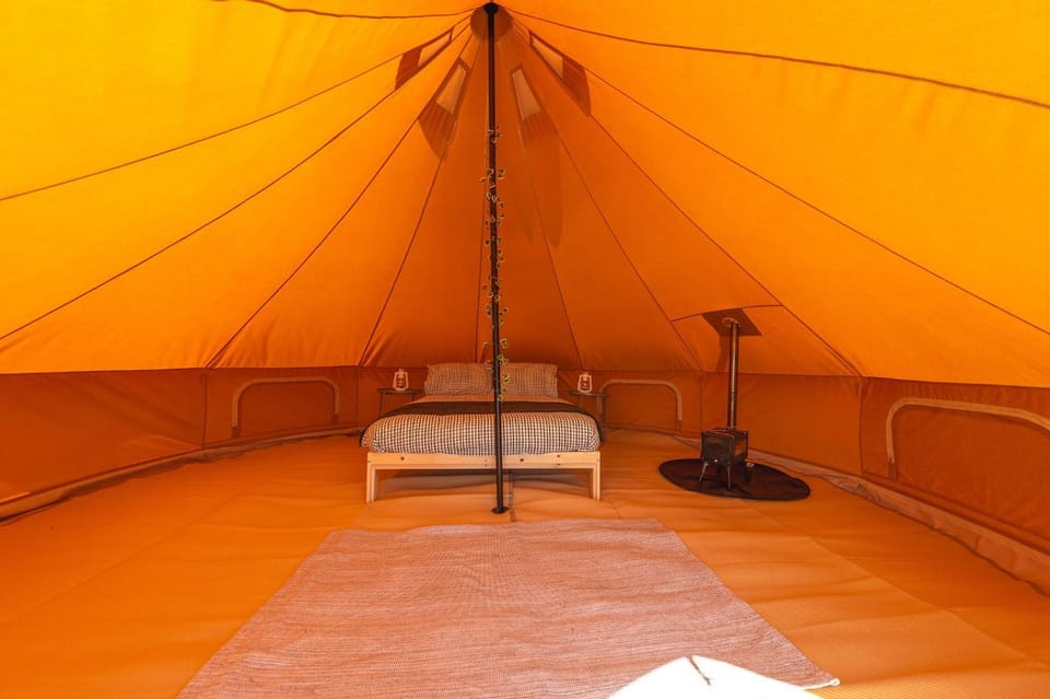 Furnished Bell Tent 3 Campground/ 
RV Resort in Saint Austell