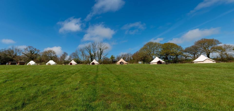 Furnished Bell Tent 3 Campground/ 
RV Resort in Saint Austell