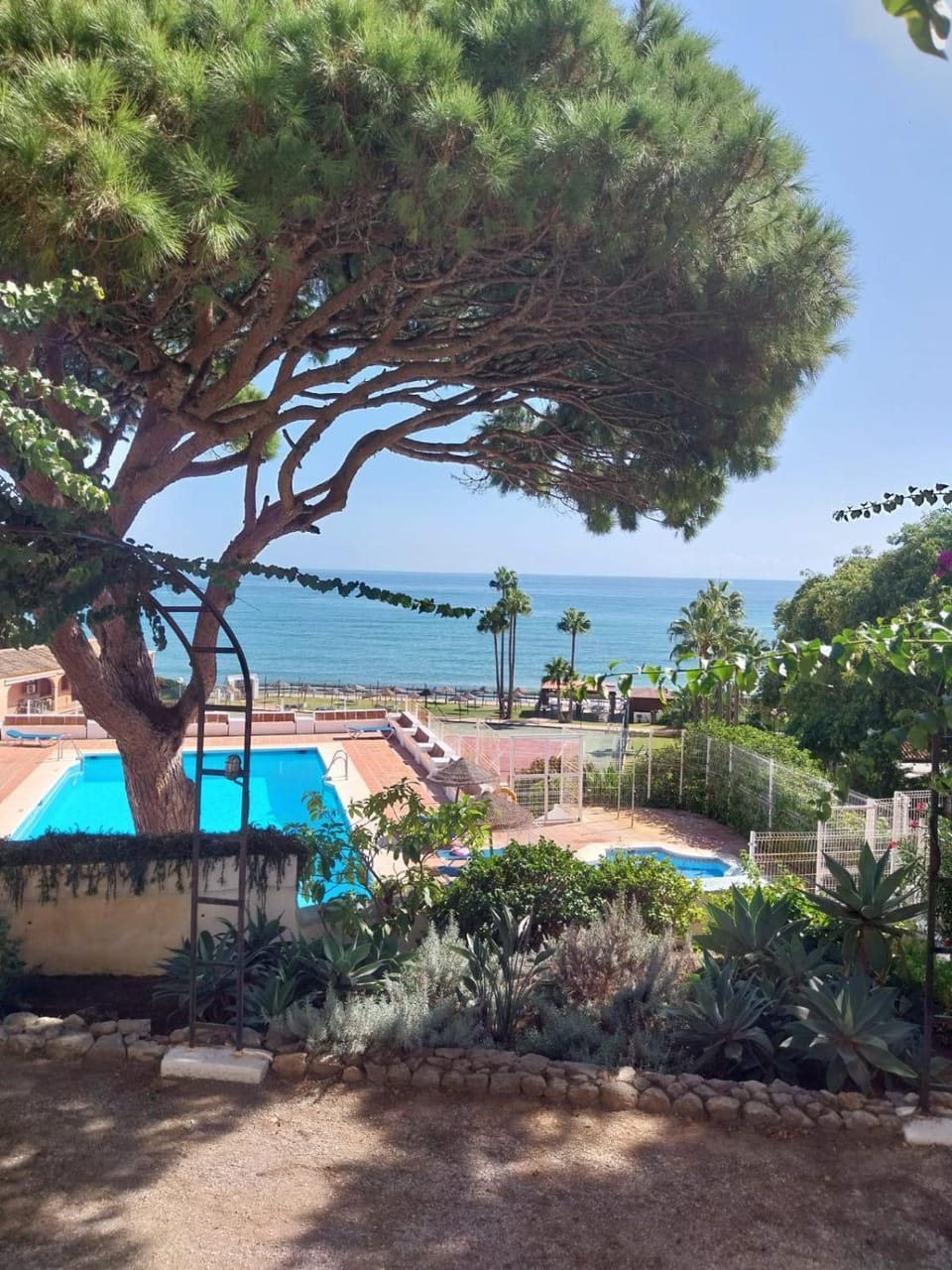 Spring, Garden, View (from property/room), Beach, Sea view, Swimming pool