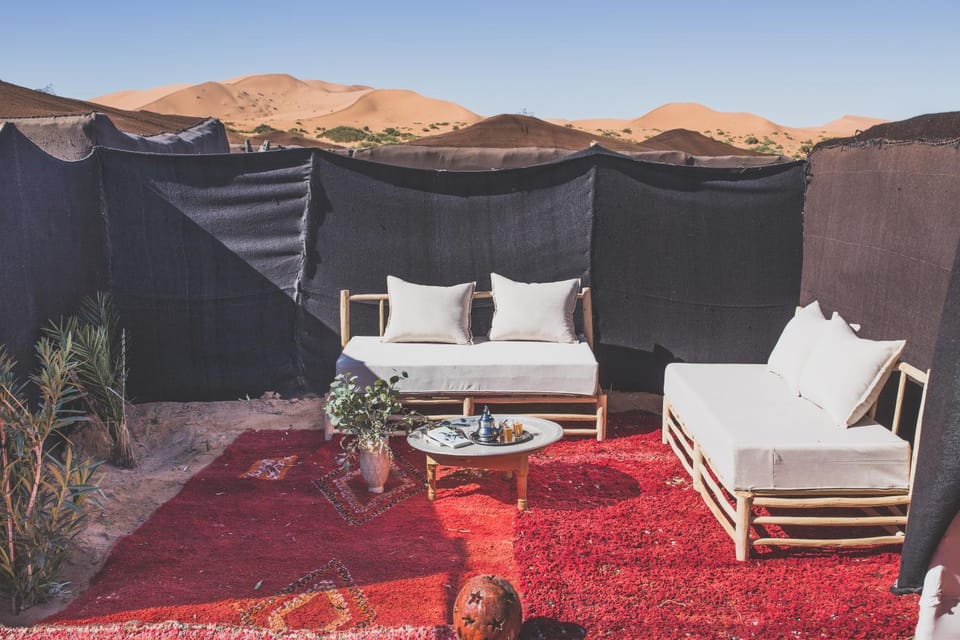 Kam Kam Dunes Luxury tent in Morocco