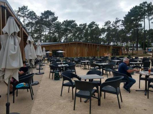 MH 142B Camping "Les dunes de Contis" Campground/ 
RV Resort in Saint-Julien-en-Born