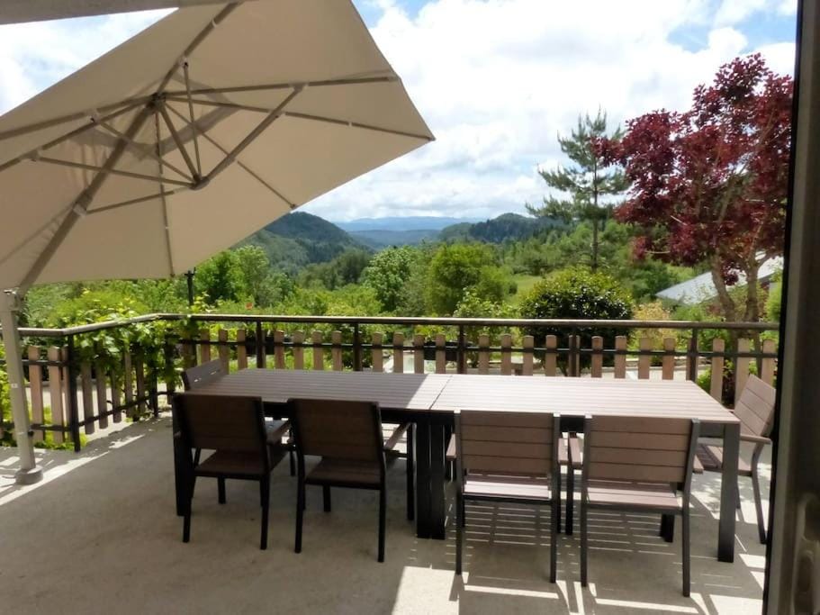 Patio, Natural landscape, Balcony/Terrace, Mountain view