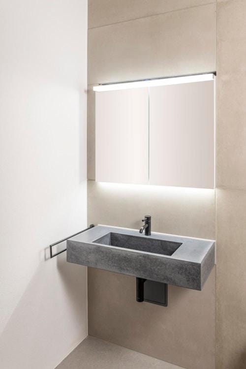 Green studio inside Europes largest hemp building, made by openly Bed and Breakfast in Vorarlberg, Austria