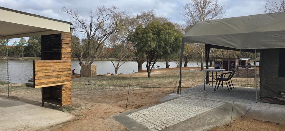 Riverbend Camp - Panache Family Tent with Private Ablution Luxury tent in North West, South Africa
