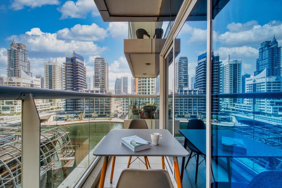 Patio, City view