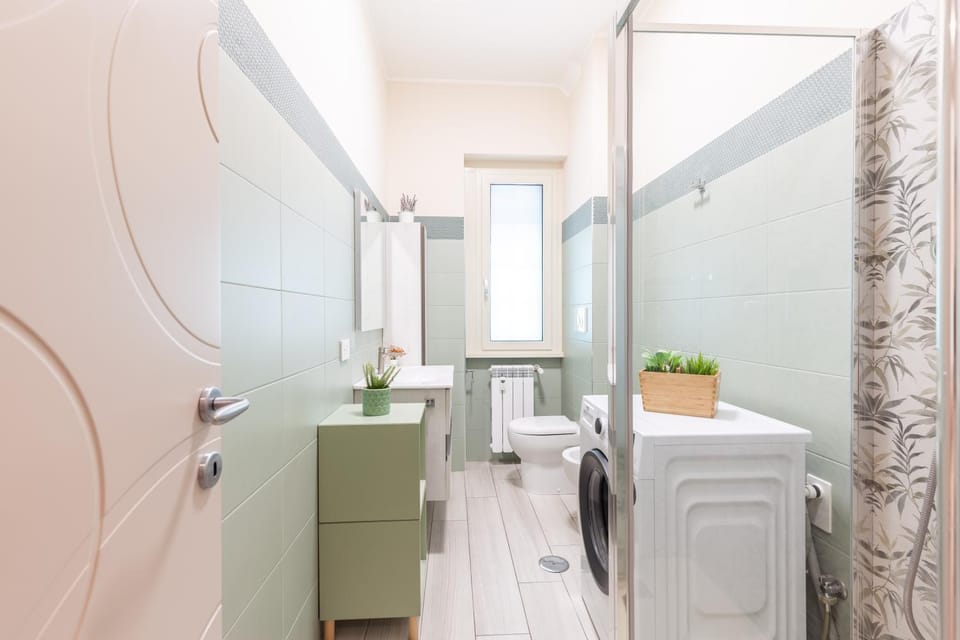 Toilet, Bathroom, washing machine