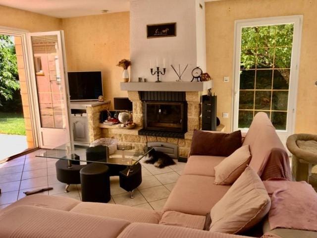 fireplace