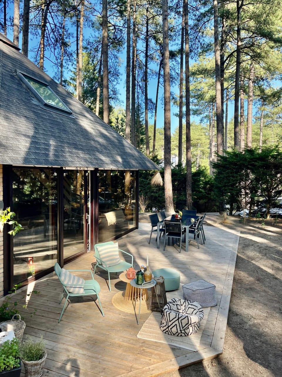 Patio, Natural landscape, Garden