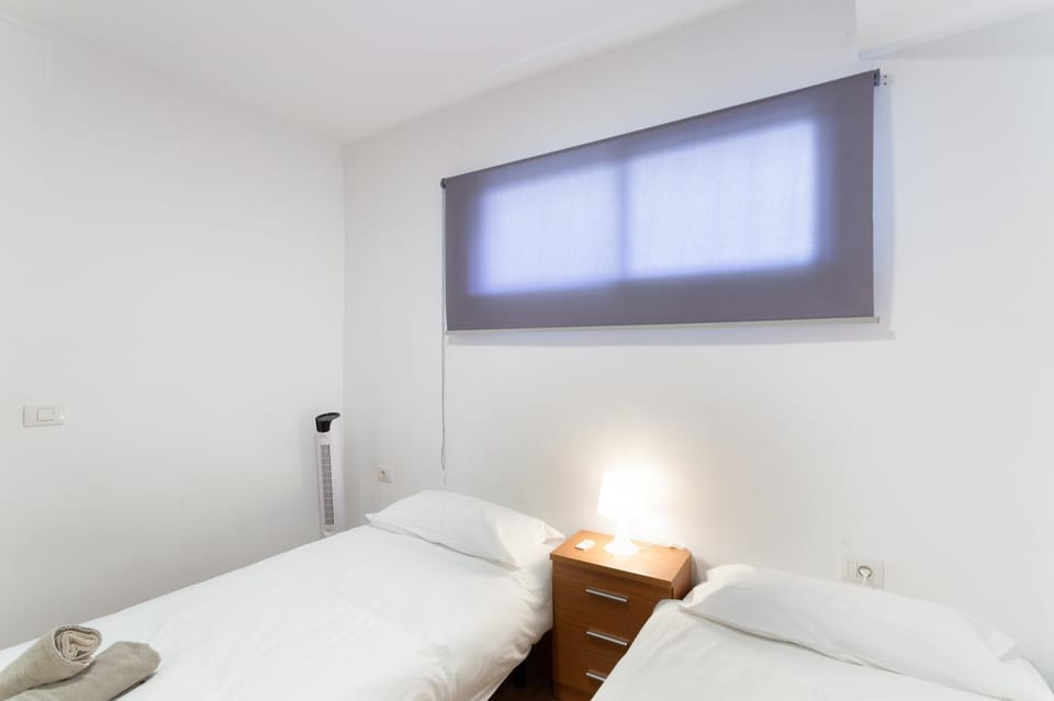 Property building, Living room, Bedroom