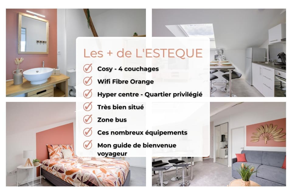 L'Estèque - 4 pers- Hyper Centre-WIFI Apartment in Bourgogne-Franche-Comté